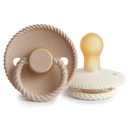Rope Latex Pacifier Cream / Croissant
