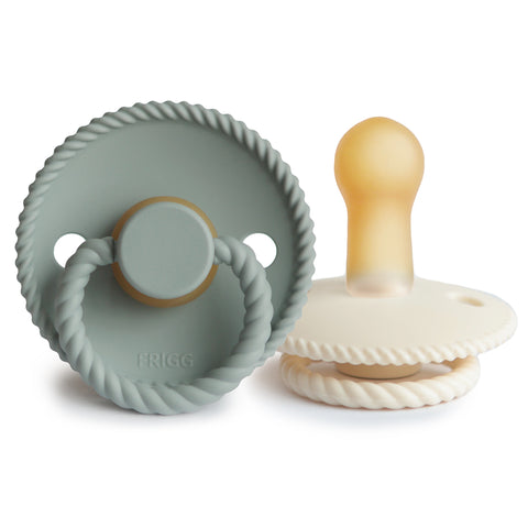 Rope Latex Pacifier Cream / Sage