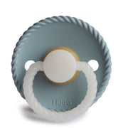 FRIGG Rope Natural Rubber Pacifier (Stone Night)