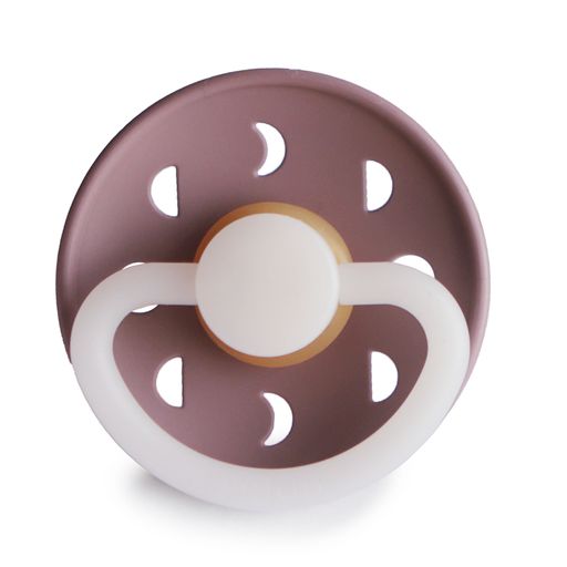 Moon Phase Latex Pacifier (Twilight Mauve Night) – Econest Limited