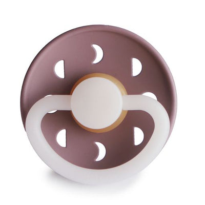 FRIGG Moon Phase Natural Rubber Pacifier (Twilight Night)