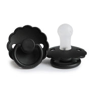 FRIGG Daisy Silicone Pacifier (Jet Black)