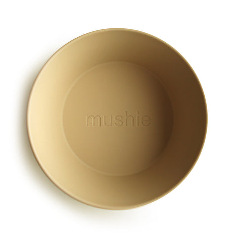 Round Dinnerware Bowl (set of 2) - Mustard