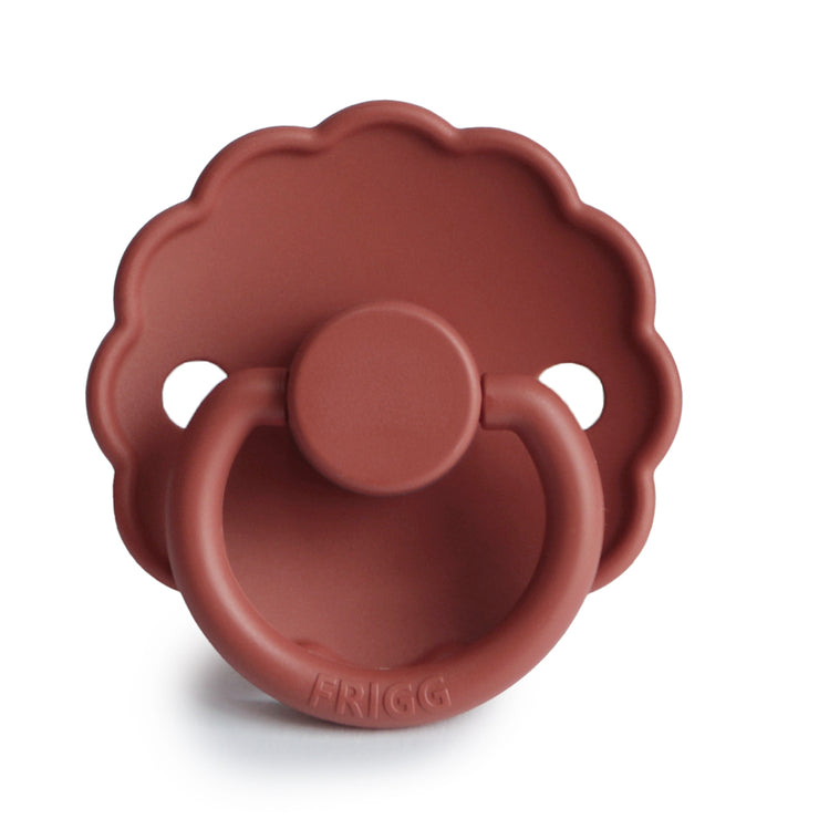 FRIGG Daisy Silicone Pacifier (Baked Clay)