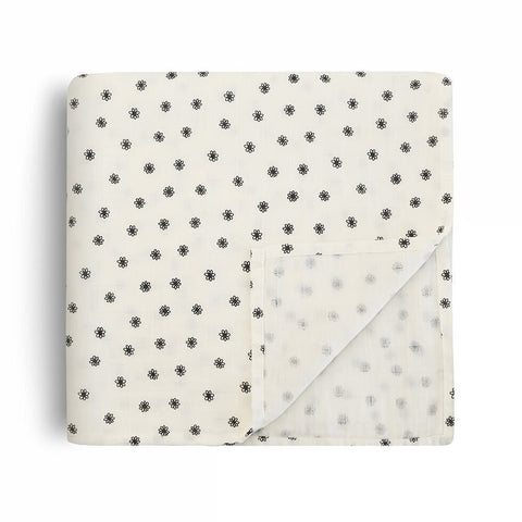 Swaddle - Black Daisy