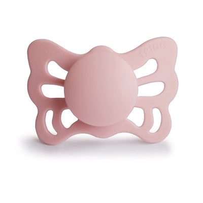FRIGG Anatomical Butterfly Silicone Pacifier (Baby Pink)