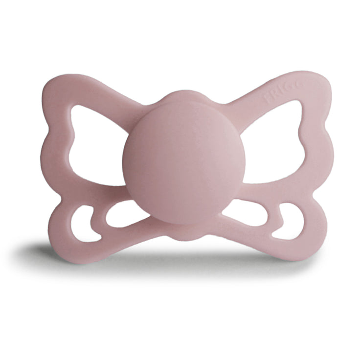 FRIGG Anatomical Butterfly Silicone Pacifier (Blush)