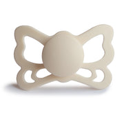 FRIGG Anatomical Butterfly Silicone Pacifier (Cream)