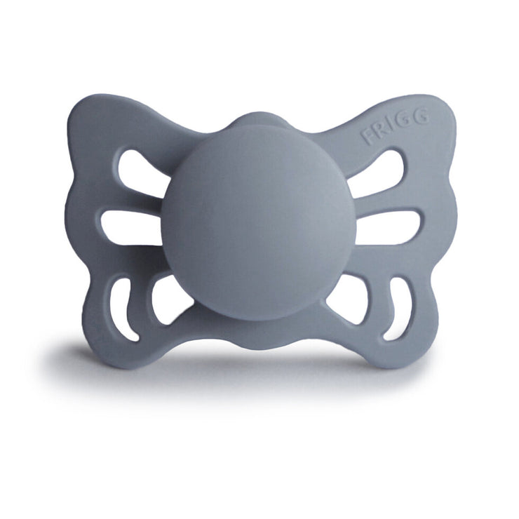 FRIGG Anatomical Butterfly Silicone Pacifier (Great Grey)