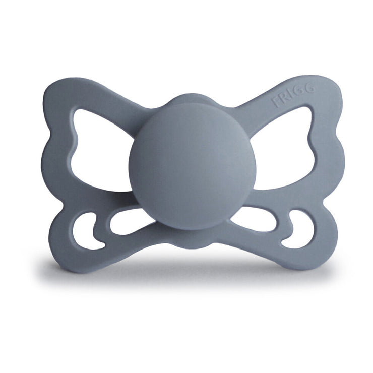 FRIGG Anatomical Butterfly Silicone Pacifier (Great Grey)