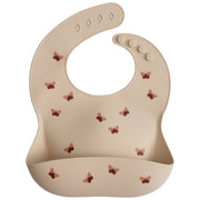 Silicone Baby Bib - Butterfly