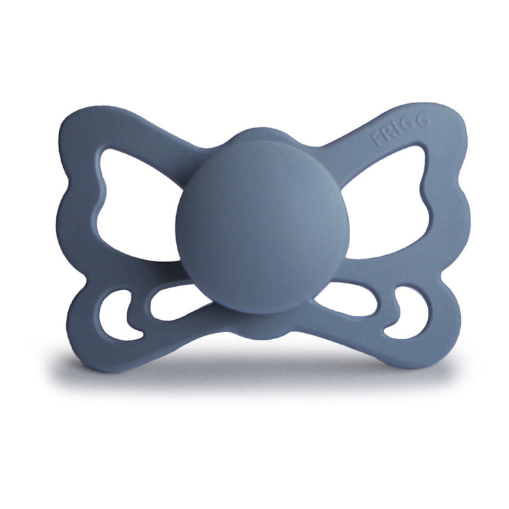 FRIGG Anatomical Butterfly Silicone Pacifier (Slate)