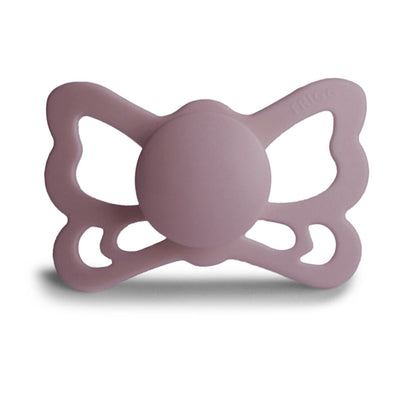 FRIGG Anatomical Butterfly Silicone Pacifier (Twilight Mauve)