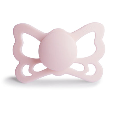 FRIGG Anatomical Butterfly Silicone Pacifier (White Lilac)