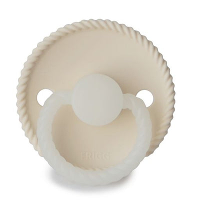 FRIGG Rope Silicone Pacifier (Cream Night)