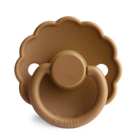 Frigg Daisy Natural Rubber Pacifier (Cappuccino)