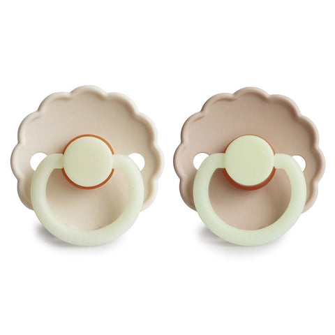 Night Pacifier Cream/Croissant Natural Rubber