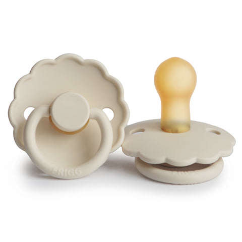 FRIGG Daisy Natural Rubber Pacifier (Cream)