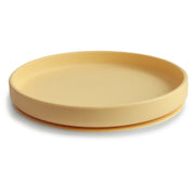 Mushie Classic Silicone Suction Plate - Pale Daffodil