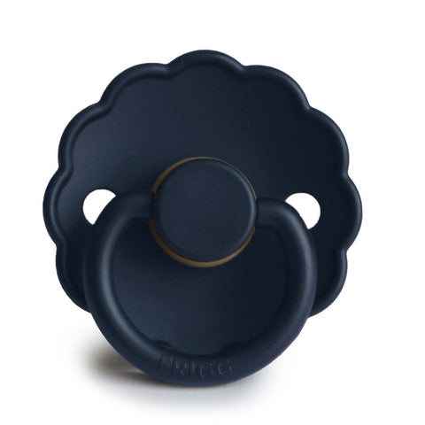 FRIGG Daisy Natural Rubber Pacifier (Dark Navy)