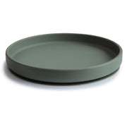 Mushie Classic Silicone Suction Plate - Dried Thyme