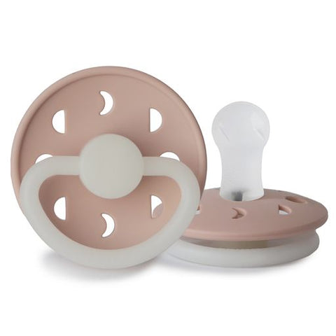 FRIGG Moon Phase Silicone Pacifier (Blush Night)