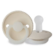 FRIGG Rope Silicone Pacifier (Cream Night)