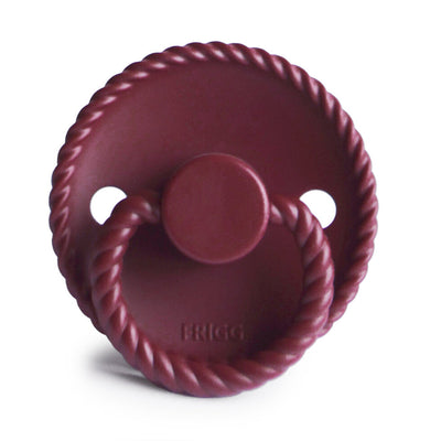 FRIGG Rope Silicone Pacifier (Sweet Cherry)