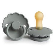 FRIGG Daisy Natural Rubber Pacifier (French Grey)