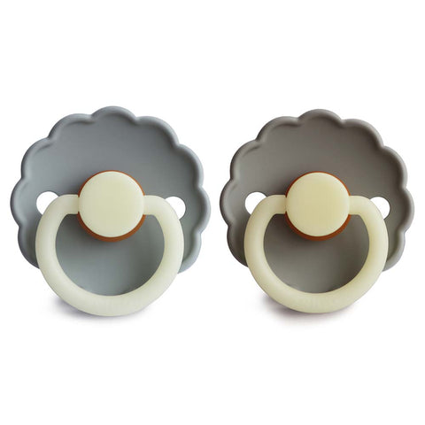 Night Pacifier French Grey/Portobello Natural Rubber