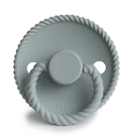 FRIGG Rope Silicone Pacifier (French Grey)