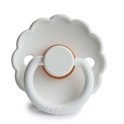FRIGG Daisy Natural Rubber Pacifier (Bright White)
