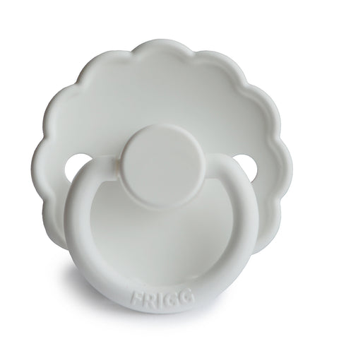 FRIGG Daisy Silicone Pacifier (Bright White)