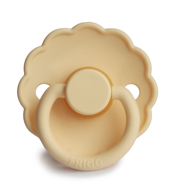 FRIGG Daisy Natural Rubber Pacifier (Pale Daffodil)