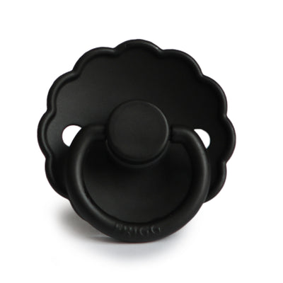 FRIGG Daisy Silicone Pacifier (Jet Black)