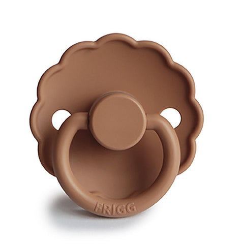 FRIGG Daisy Natural Rubber Pacifier (Peach Bronze)