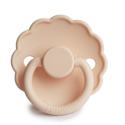 FRIGG Daisy Silicone Pacifier (Pink Cream)