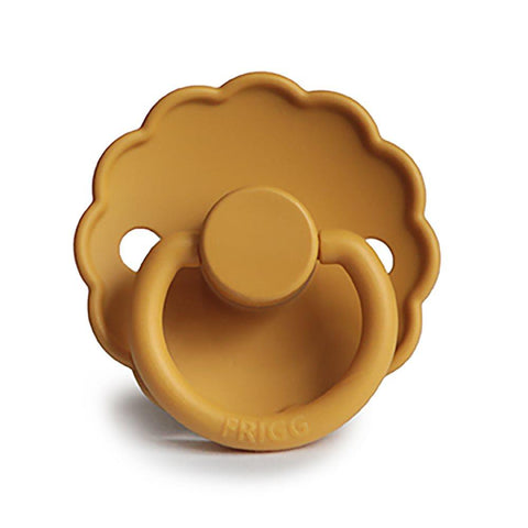 FRIGG Daisy Natural Rubber Pacifier (Honey Gold)
