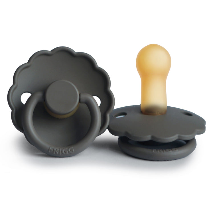 FRIGG Daisy Natural Rubber Pacifier (Graphite)