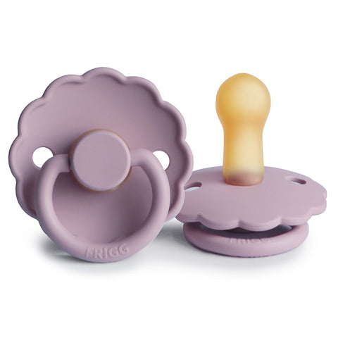 Frigg Daisy Natural Rubber Pacifier (Heather)