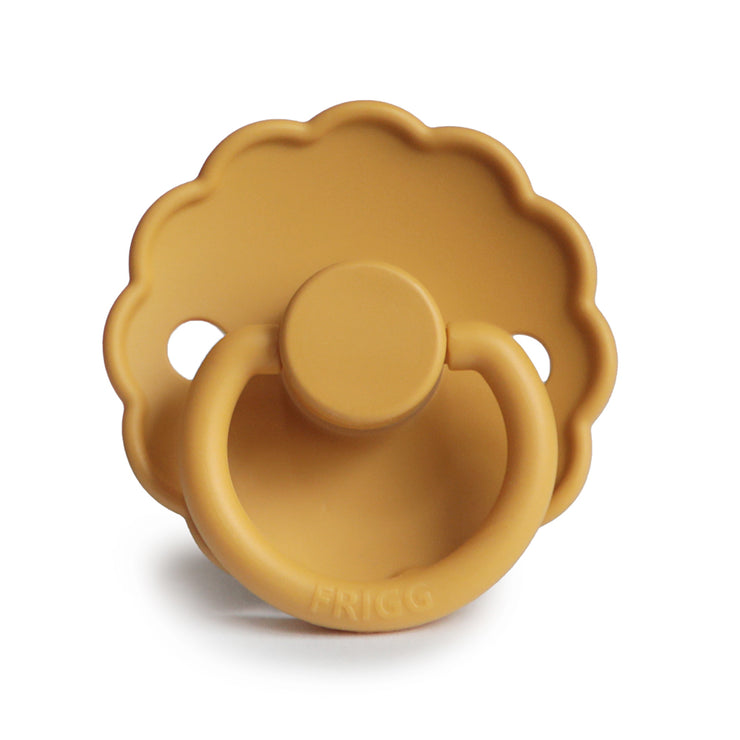 FRIGG Daisy Silicone Pacifier (Honey Gold)