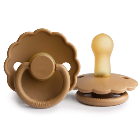 Frigg Daisy Natural Rubber Pacifier (Cappuccino)