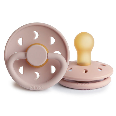 FRIGG Moon Phase Natural Rubber Pacifier (Blush)