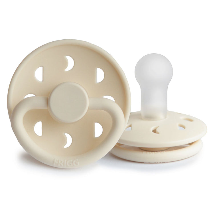 FRIGG Moon Phase Silicone Pacifier (Cream)