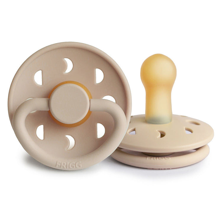 FRIGG Moon Phase Natural Rubber Pacifier (Croissant)