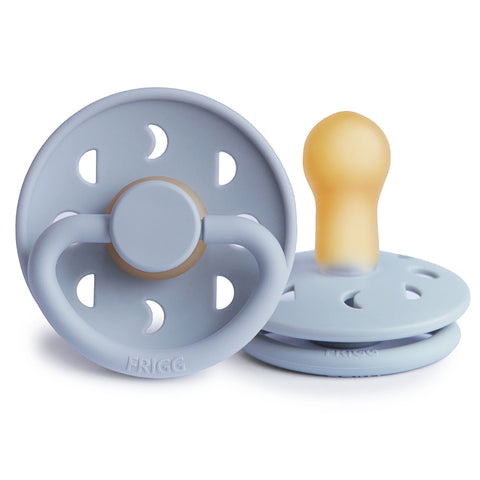 Moon Phase Latex Pacifier (Powder Blue)