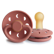 Moon Phase Latex Pacifier (Powder Blush)