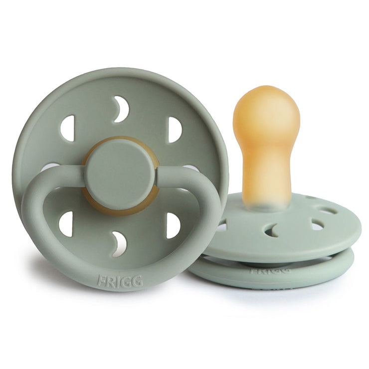 FRIGG Moon Phase Natural Rubber Pacifier (Sage)