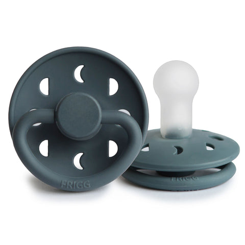 FRIGG Moon Phase Silicone Pacifier (Slate)