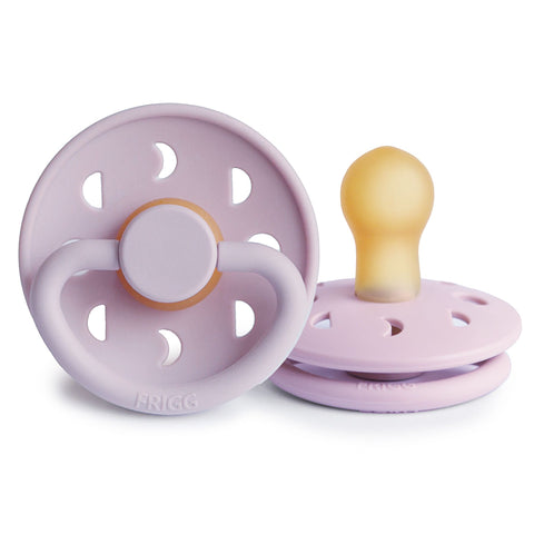 Moon Phase Latex Pacifier (Soft Lilac)